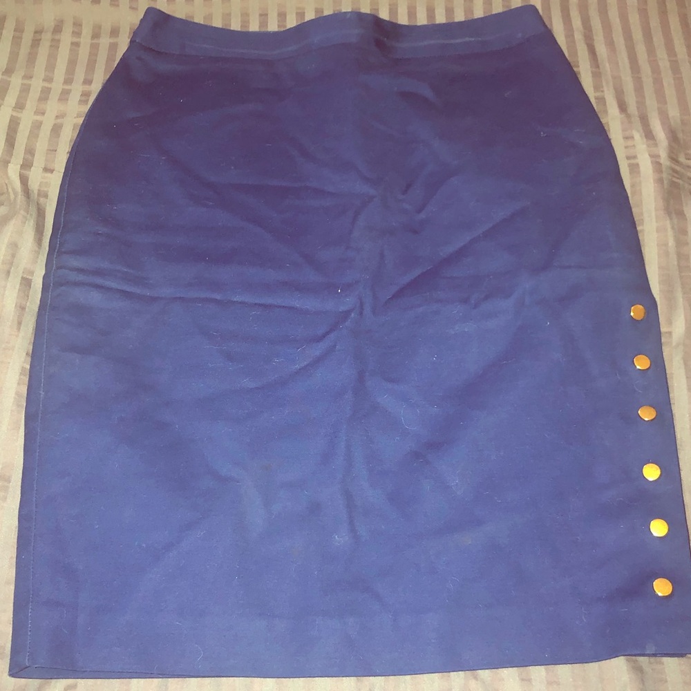 Very nice military blue skirt